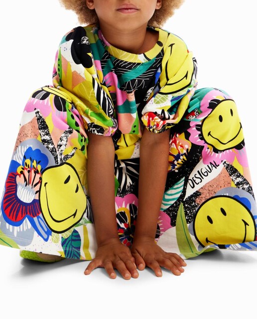 Imagen 0 de Vestido felpa Smiley® de niña