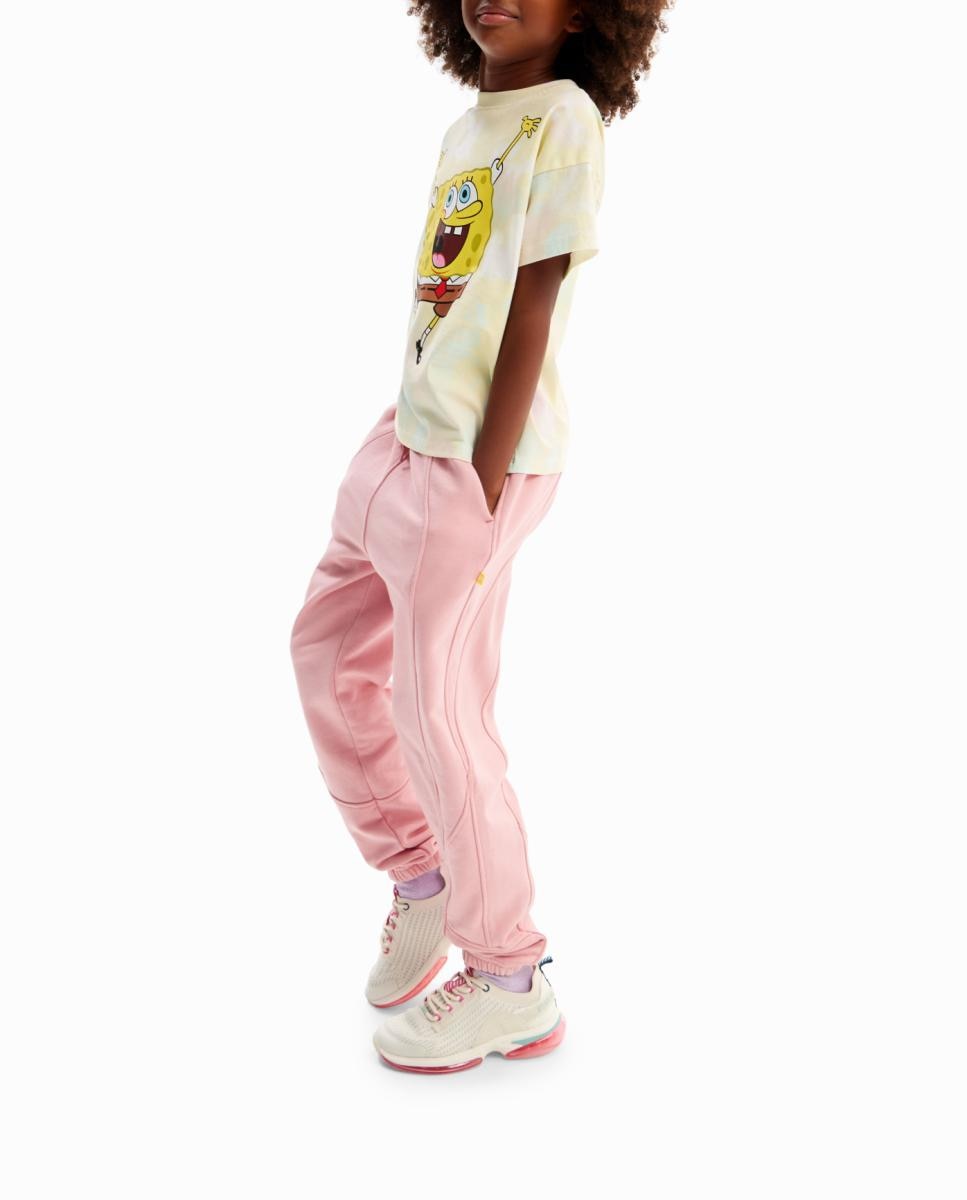 Imagen 0 de Camiseta SpongeBob tie-dye de niña