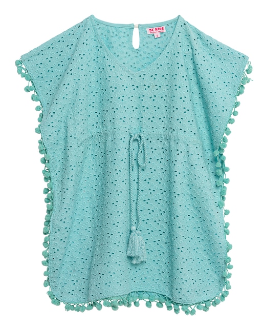Imagen 0 de Vestido kaftan niña Calado con borlas