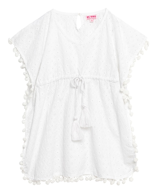 Imagen 0 de Vestido kaftan niña Calado con borlas