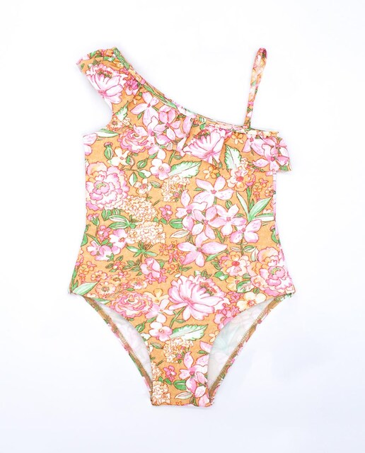 Imagen 0 de Bañador asimétrico  flor