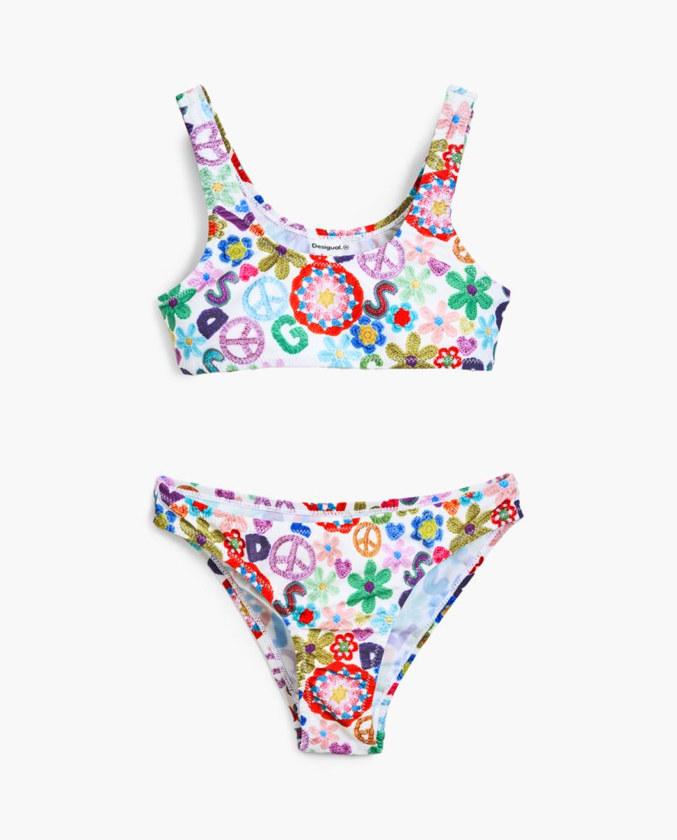 Imagen 0 de Bikini estampado hippie