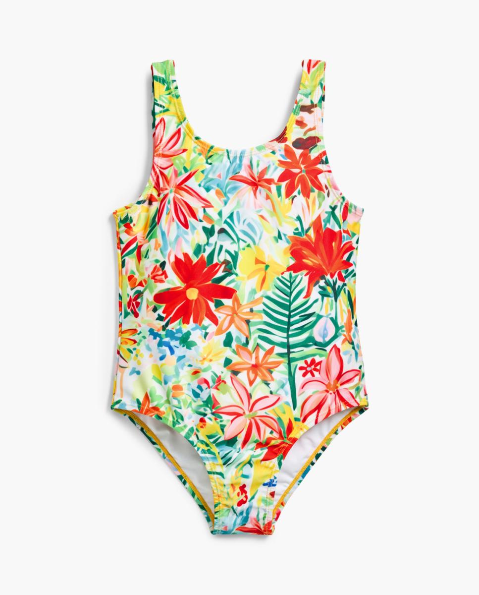Imagen 0 de Bañador estampado tropical