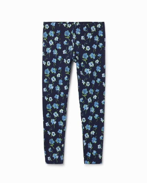 Imagen 0 de Leggings largos flores de niña