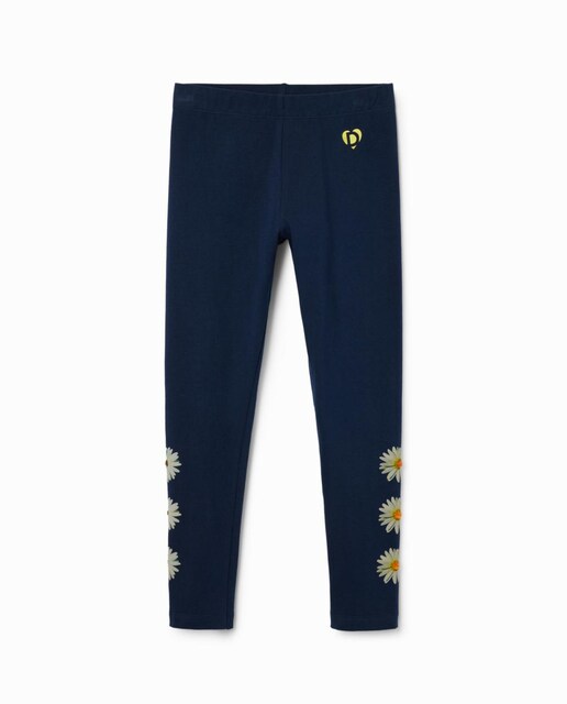 Imagen 0 de Leggings largos margaritas de niña