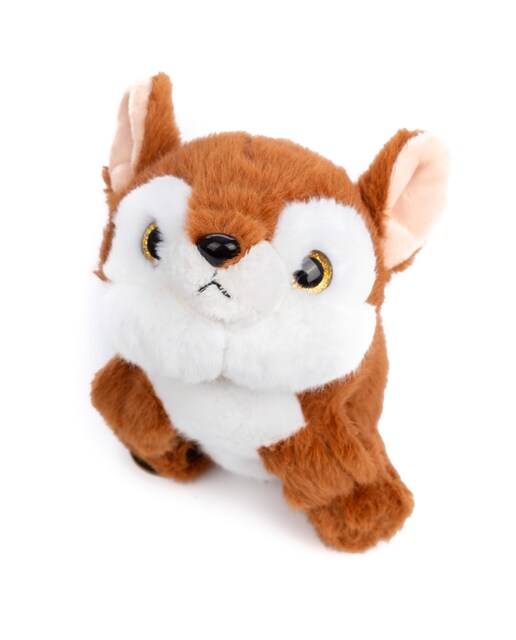 Imagen 0 de Peluche extrasuave y mullido. Diseño ciervo con mecanismo enrollable. 18 cm.
