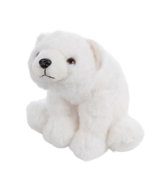 Imagen 0 de Peluche extrasuave y mullido. Diseño oso polar. 30 cm.