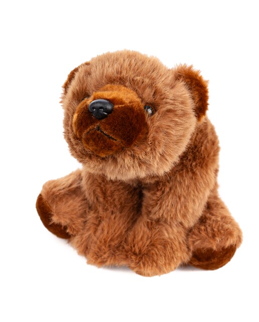 Imagen 0 de Peluche extrasuave y mullido. Diseño oso pardo. 30 cm.