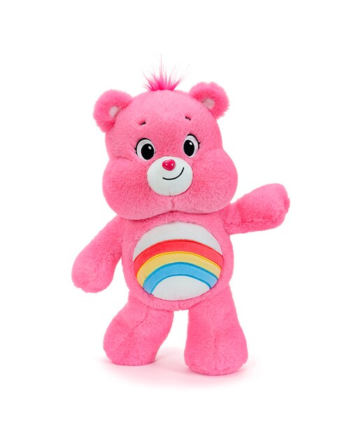 Imagen 0 de Peluche extrasuave y mullido Serie Osos Amorosos. Diseño osito rosa feliz. 45 cm.