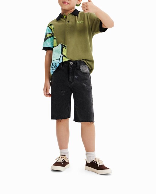 Imagen 0 de Bermudas vaqueras Now de niño