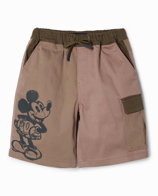 Imagen 0 de Bermudas patch Mickey Mouse de niño