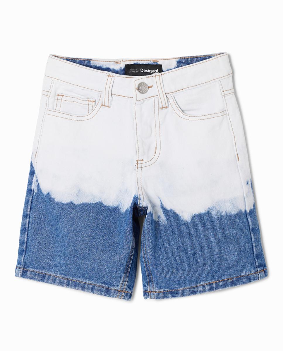 Imagen 0 de Bermudas denim desteñidas de niño