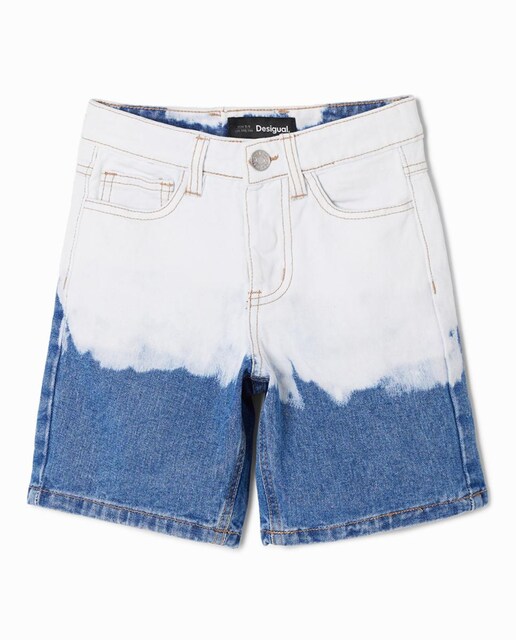 Imagen 0 de Bermudas denim desteñidas de niño