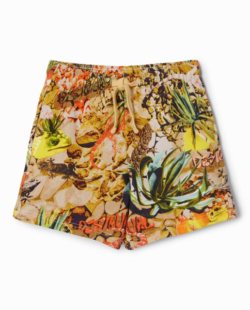 Imagen 0 de Bermudas jogger tie-dye de niño