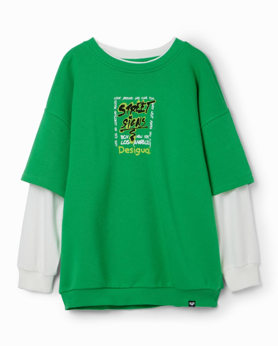 Imagen 0 de Camiseta doble graffiti de niño