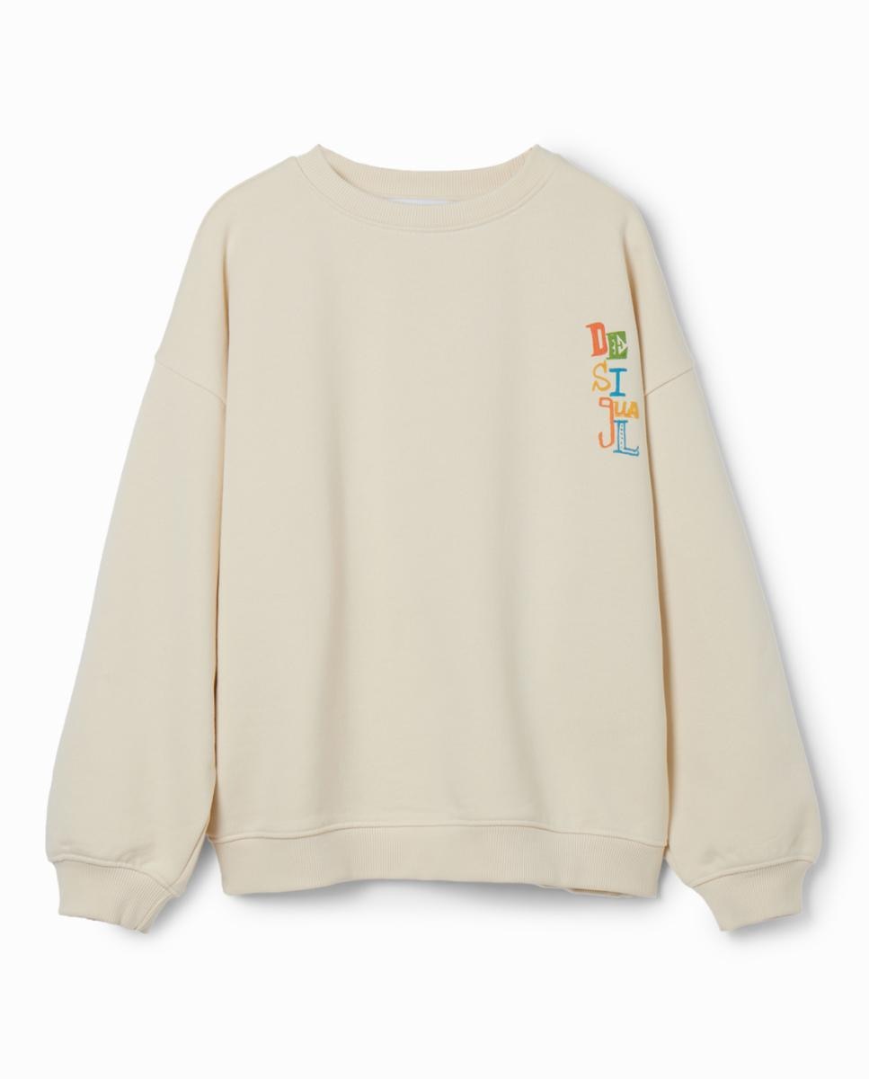 Imagen 0 de Sudadera ilustración palmera de niño y niña
