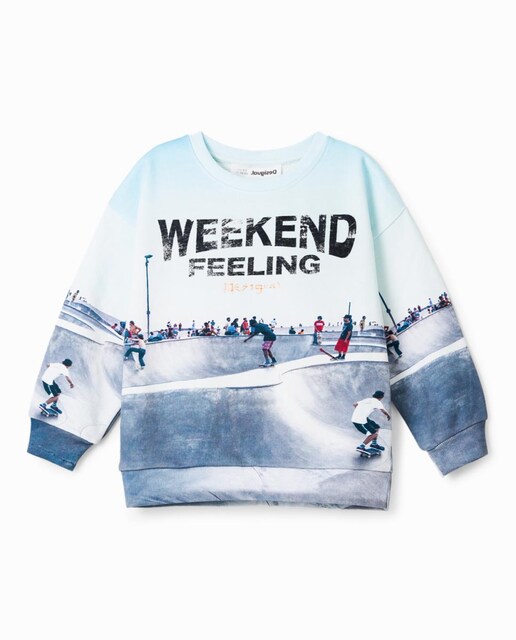 Imagen 0 de Sudadera skate park de niño y niña
