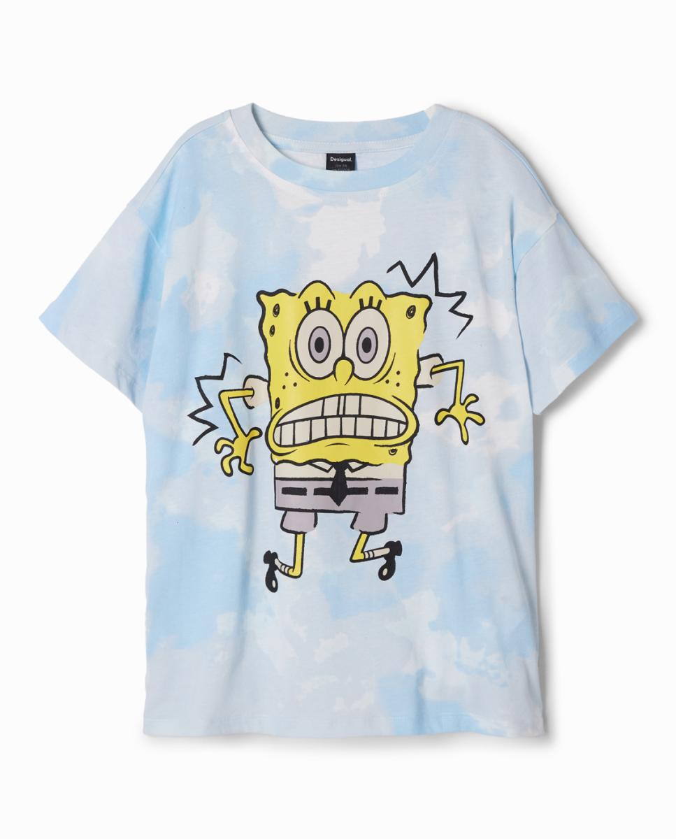 Imagen 0 de Camiseta tie-dye SpongeBob de niño