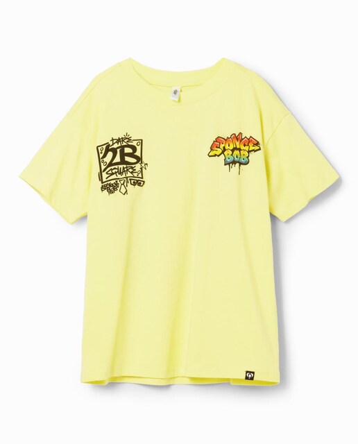 Imagen 0 de Camiseta graffiti SpongeBob de niño