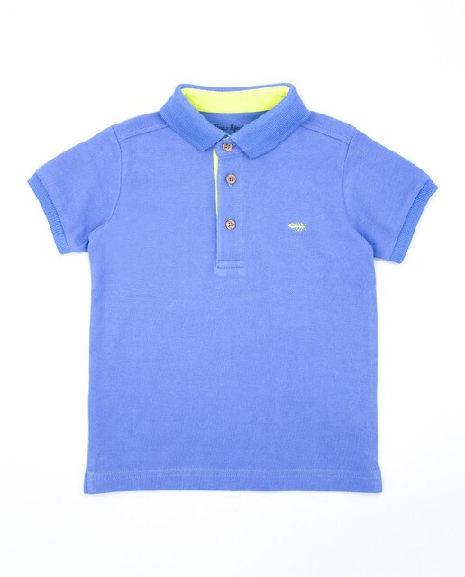 Imagen 0 de Polo  con contraste en . Cuello y botones.