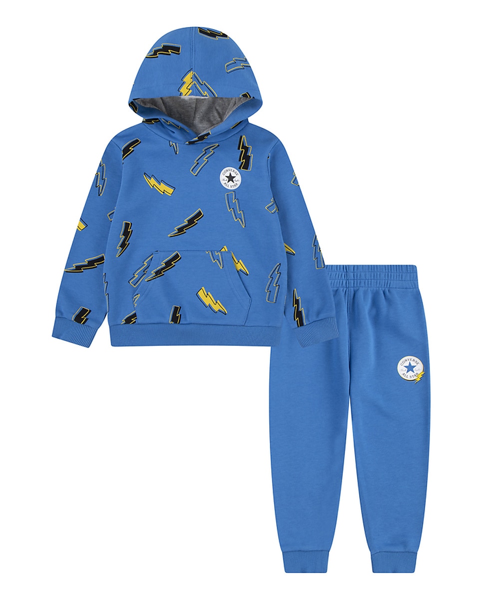 Imagen 0 de Conjunto partalon y sudadera de bebé niña