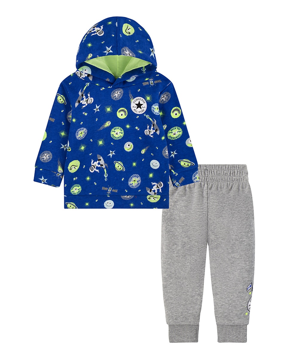 Imagen 0 de Conjunto partalon y sudadera de bebé niña