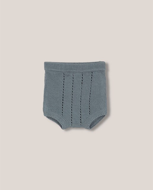 Imagen 0 de Bombacho de bebé de punto con detalle de desagujados