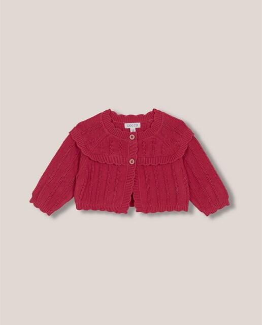 Imagen 0 de Chaqueta de bebé de punto del revés