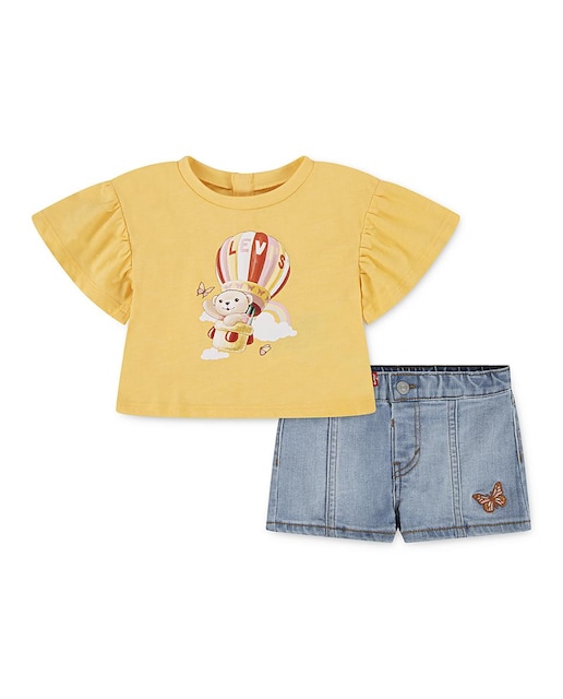 Imagen 0 de Conjunto para niña para vestir ,combina ternura con comodidad