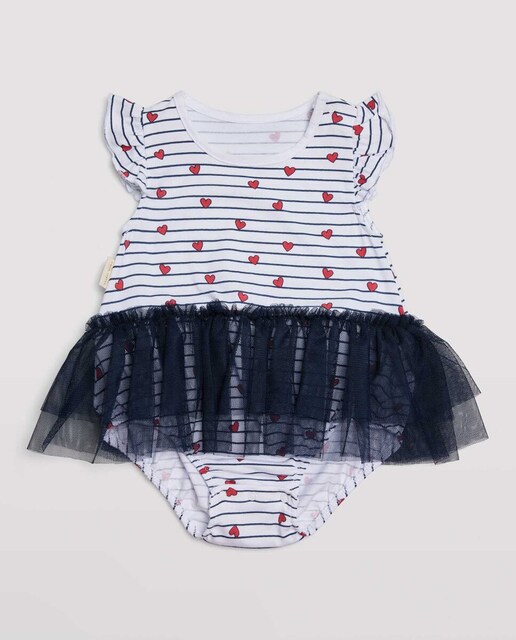 Imagen 0 de Vestido body bebé sin mangas