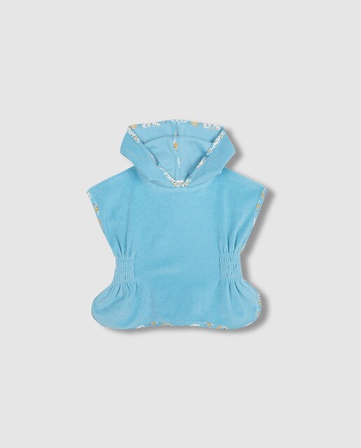 Imagen 0 de Vestido de bebé niña terry con capucha