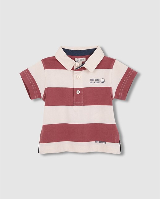 Imagen 0 de Polo de bebé niño de manga corta con prints