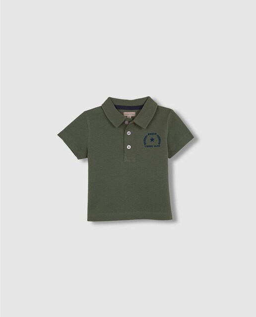 Imagen 0 de Polo de bebé niño de manga corta con prints