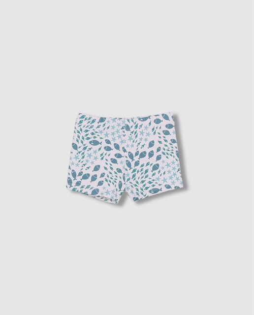 Imagen 0 de Bañador de bebé niño de lycra con estampado