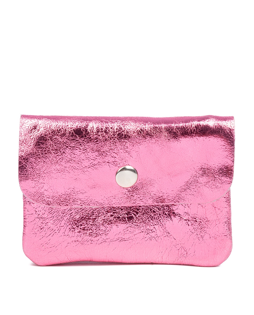 Alpignano monedero mujer. Piel auténtica Gamuza lacada brillante — oferta en Primeriti
