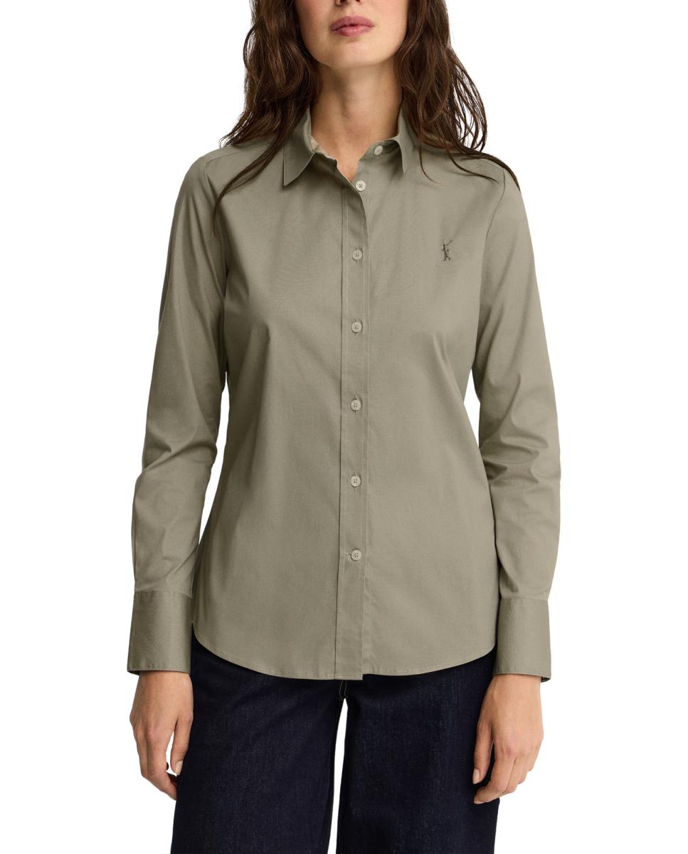 Imagen 0 de Camisa de mujer de corte slim