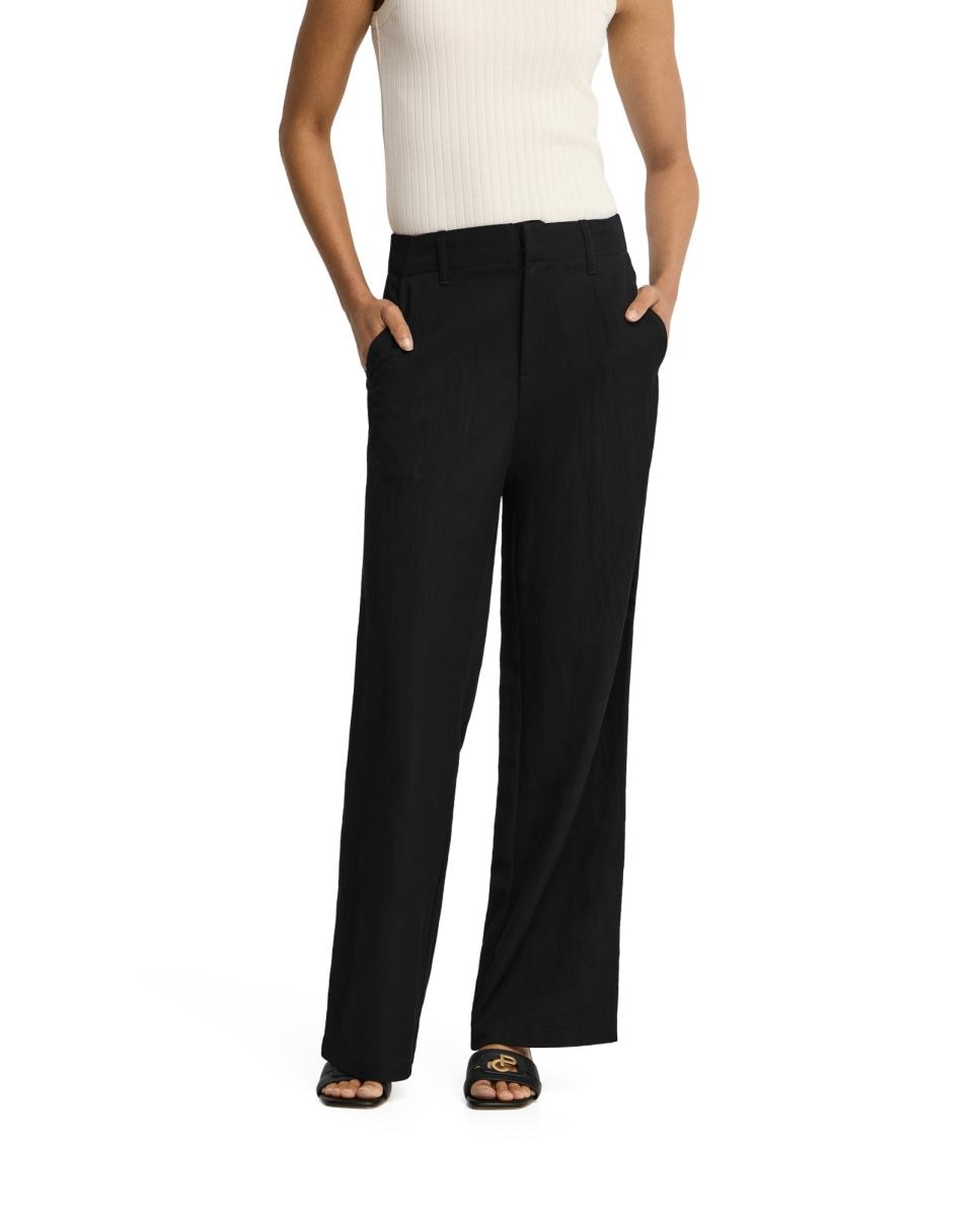Imagen 0 de Pantalón largo de mujer con corte recto