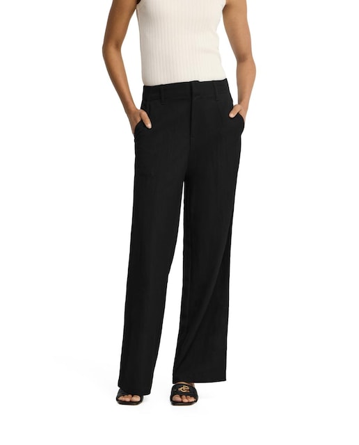 Imagen 0 de Pantalón largo de mujer con corte recto