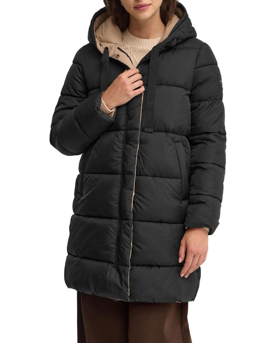Imagen 0 de Abrigo reversible para mujer de corte regular