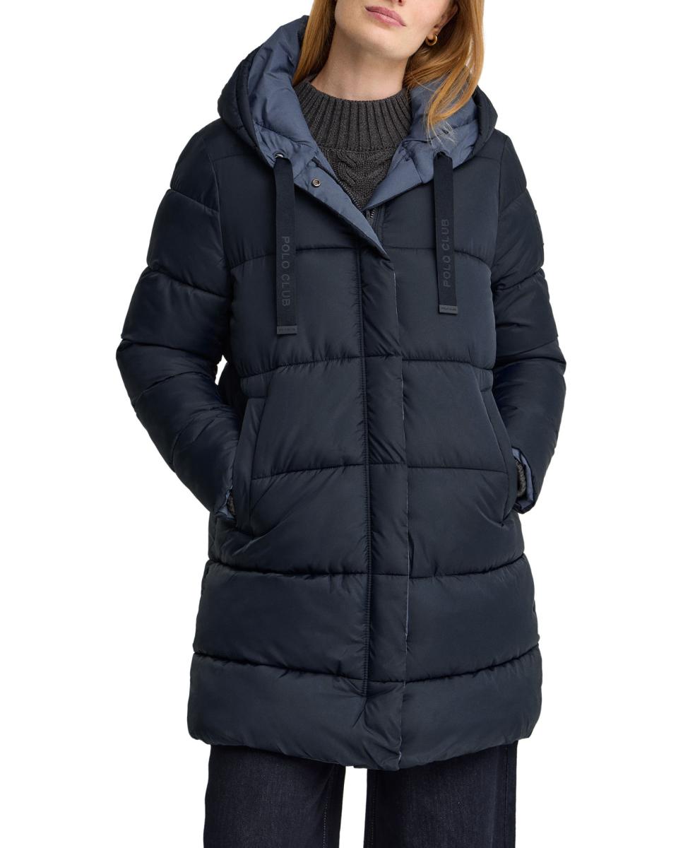 Imagen 0 de Abrigo reversible para mujer de corte regular
