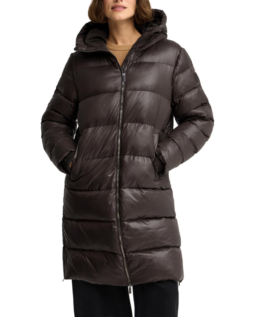 Imagen 0 de Abrigo midi para mujer de corte regular