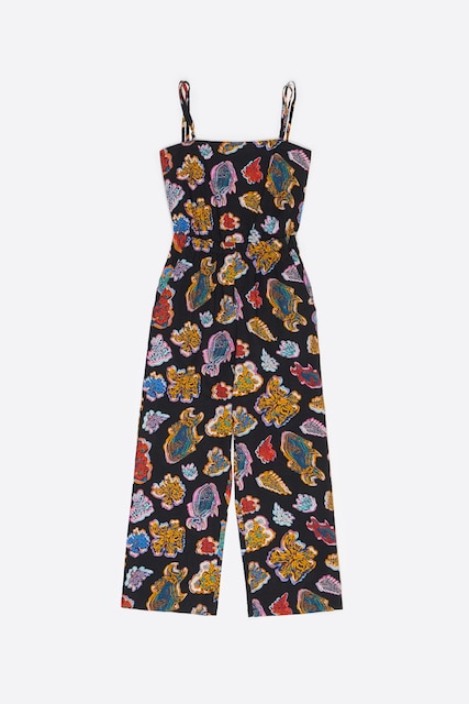 Imagen 0 de Mono algodón tobillero Fish Sea  de mujer