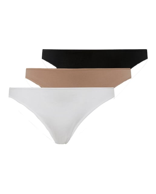 Imagen 0 de Tangas de mujer de algodón y elástico