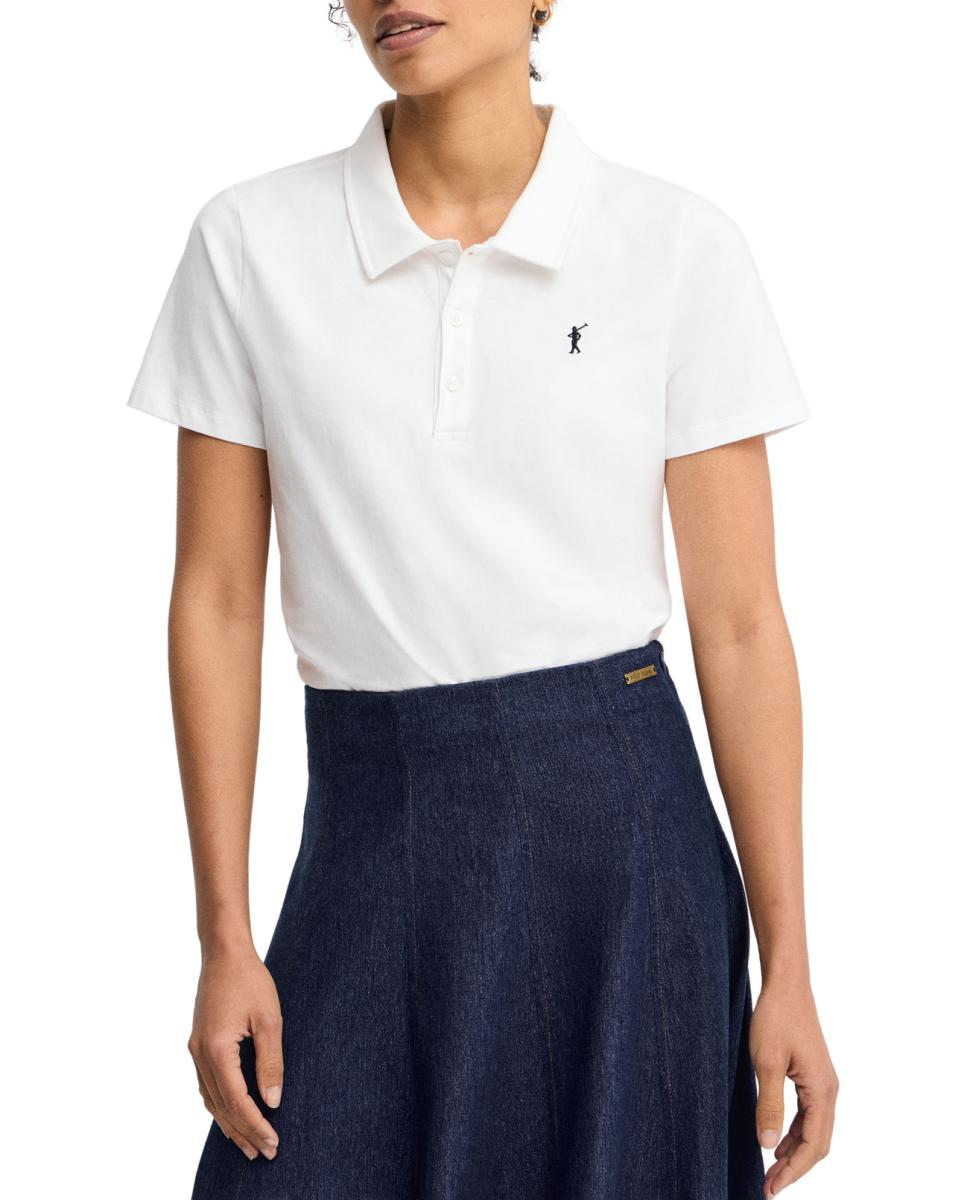 Imagen 0 de Polo de mujer de manga corta y corte regular