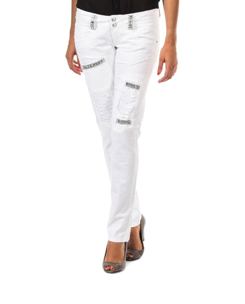 Imagen 0 de Pantalon mujer largo corte pitillo