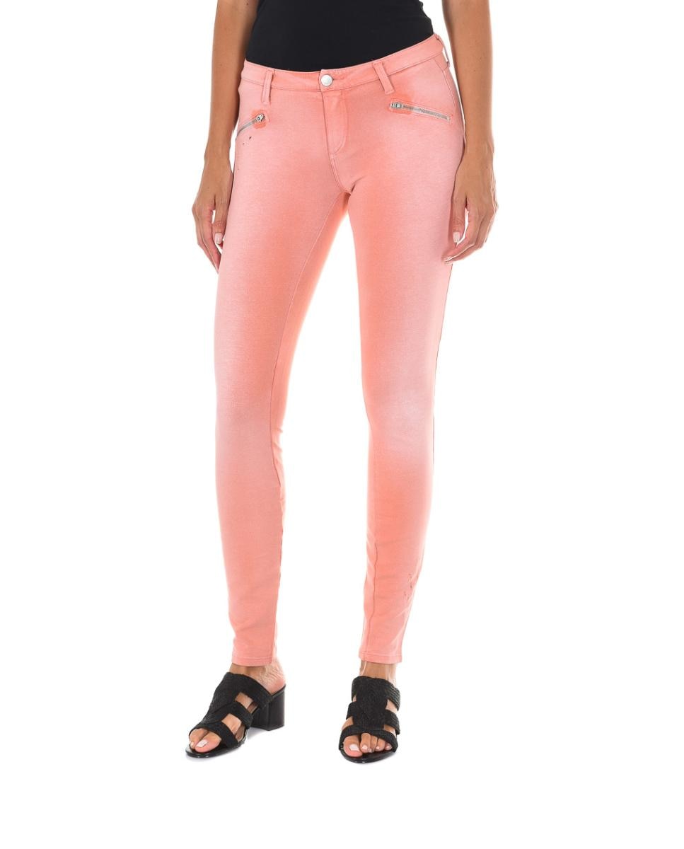 Imagen 0 de Pantalon mujer largo de felpa efecto gastado