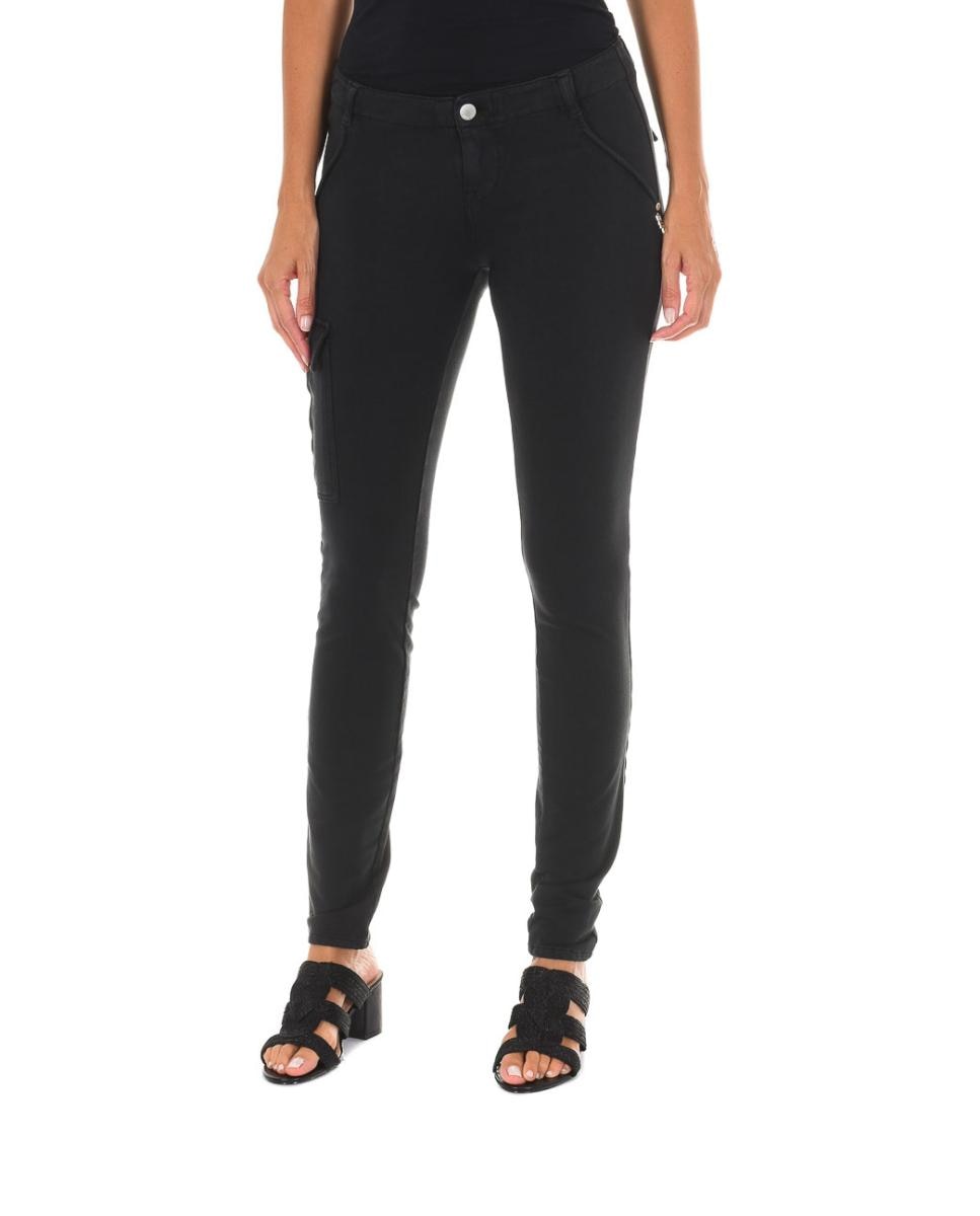 Imagen 0 de Pantalon mujer largo de felpa elástico