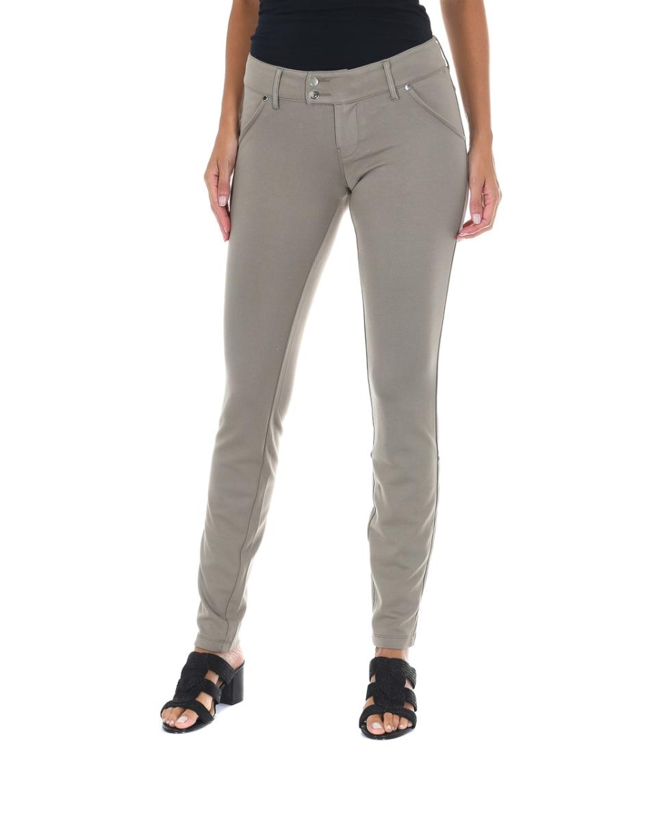 Imagen 0 de Pantalon mujer largo de tejido elástico