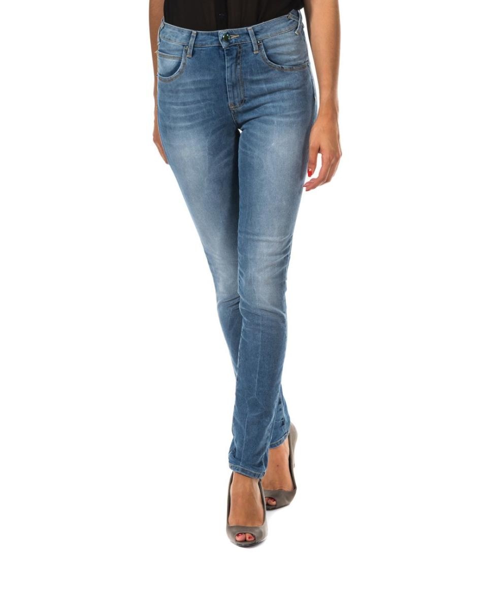 Imagen 0 de Pantalon mujer tejano bajo recto