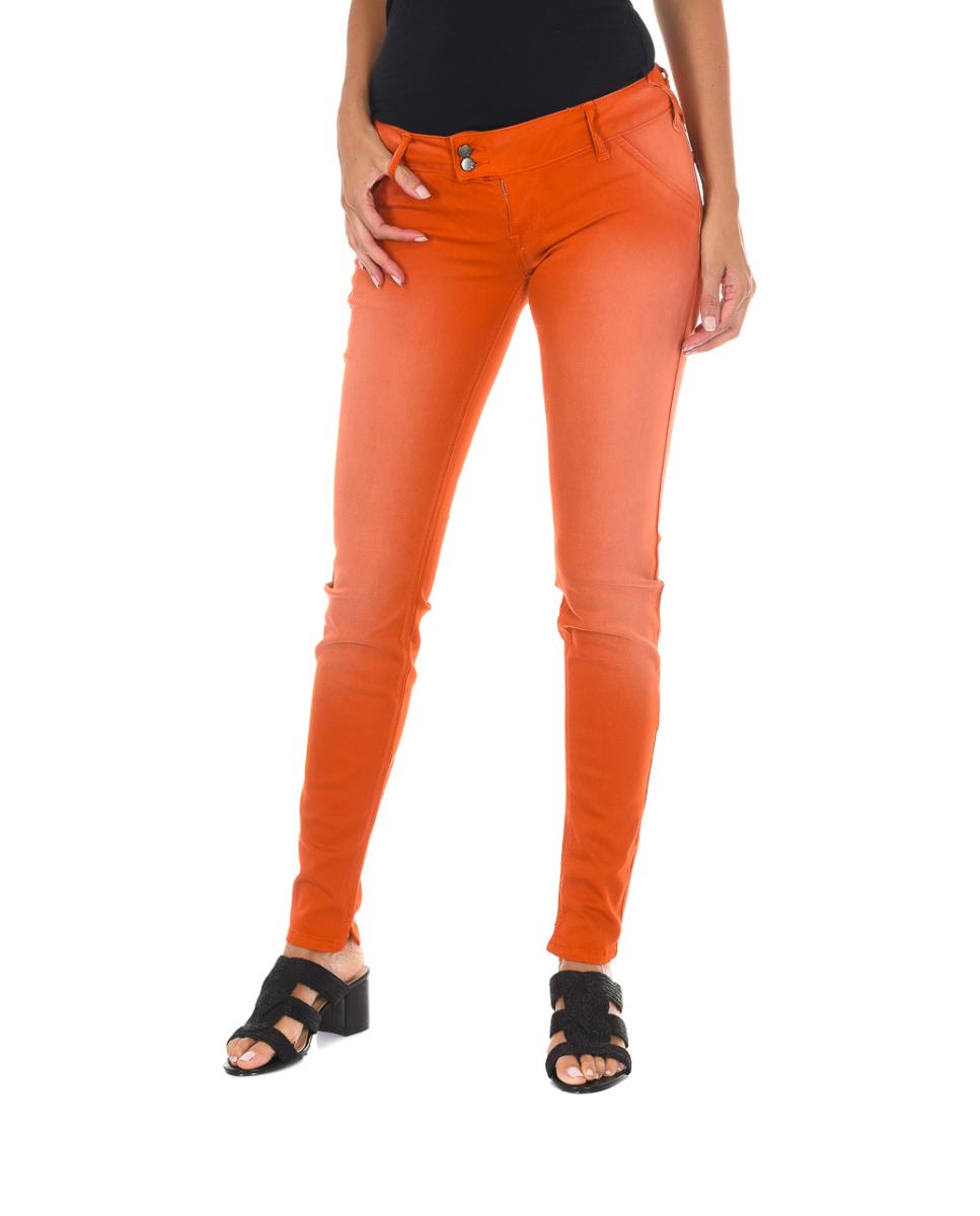 Imagen 0 de Pantalon mujer tejano elástico